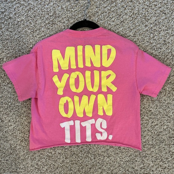 The Little Milk Bar Women’s Crop T-Shirt - Picture 2 of 3